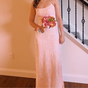 Pink prom/formal dress SOLD